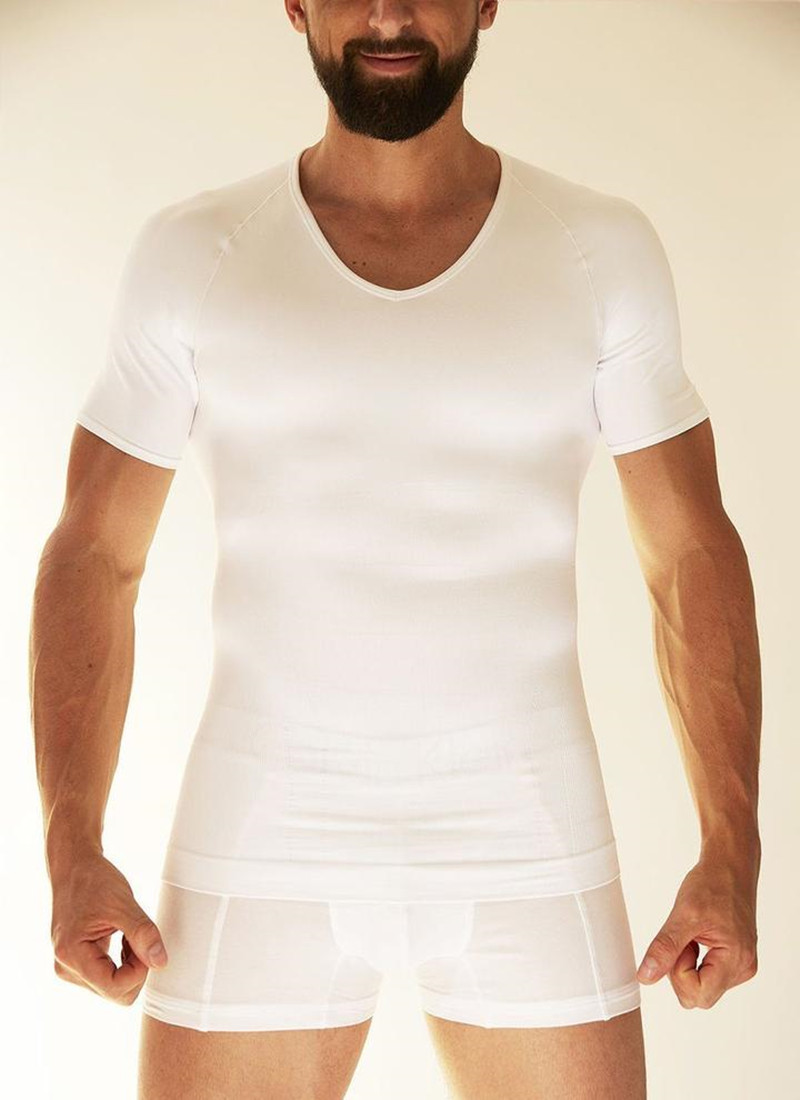 Men's Compression T-Shirt Compression Body Building Shirt for Men Summer Slim Dry Quick Under Shirt 2019