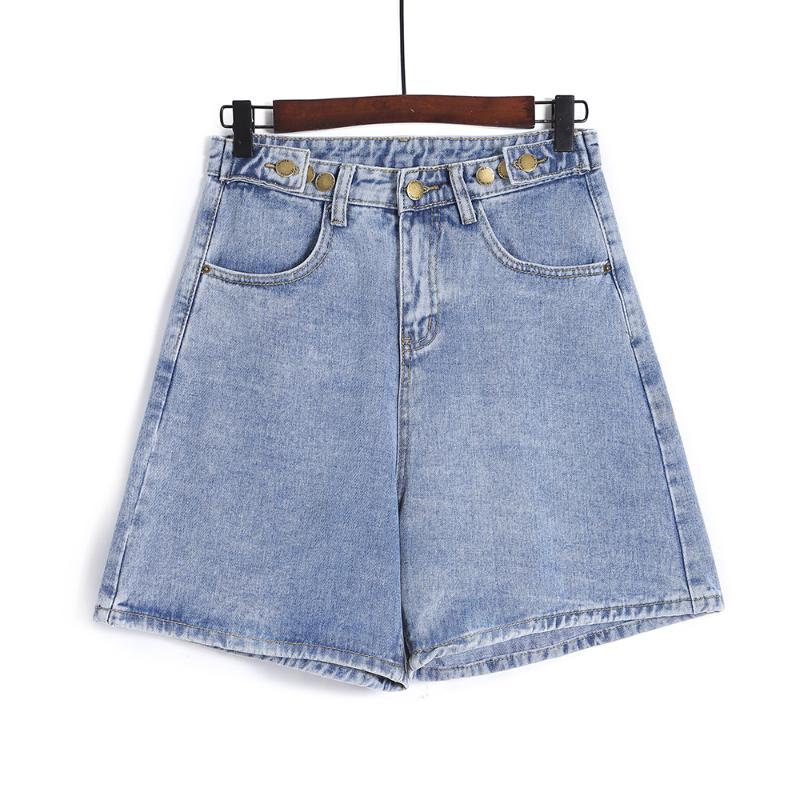 Women's Denim Shorts Fashion Classic Vintage Blue High Waist Wide Leg Ladies casual Summer Female Shorts Jeans For Women, Black
Women's Denim Shorts Fashion Classic Vintage Blue High Waist Wide Leg Ladies casual Summer Female Shorts Jeans For Women, Black