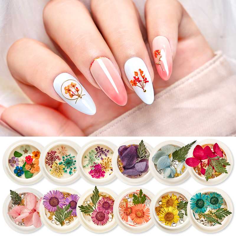 Dried Flowers Leaf Nail Decoration Natural Floral Sticker 3D Dry Beauty Nail Art Decals Jewelry UV Gel Polish Manicure
Dried Flowers Leaf Nail Decoration Natural Floral Sticker 3D Dry Beauty Nail Art Decals Jewelry UV Gel Polish Manicure