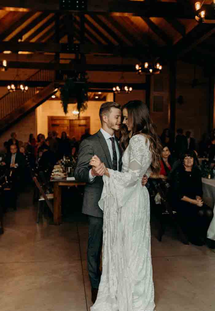 High Quality Bohemian Lace Wedding Dresses A Line Flare Long Sleeve Countryside Garden Bride Bridal Gowns Plus Size Custom Made