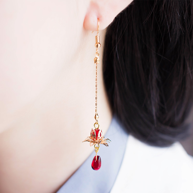 Dangle & Chandelier Retro Antique Style Lotus Earrings Chinese Clothing Chinese- Long Pierceless Clip-on Ear Stud Women's
Dangle & Chandelier Retro Antique Style Lotus Earrings Chinese Clothing Chinese- Long Pierceless Clip-on Ear Stud Women's