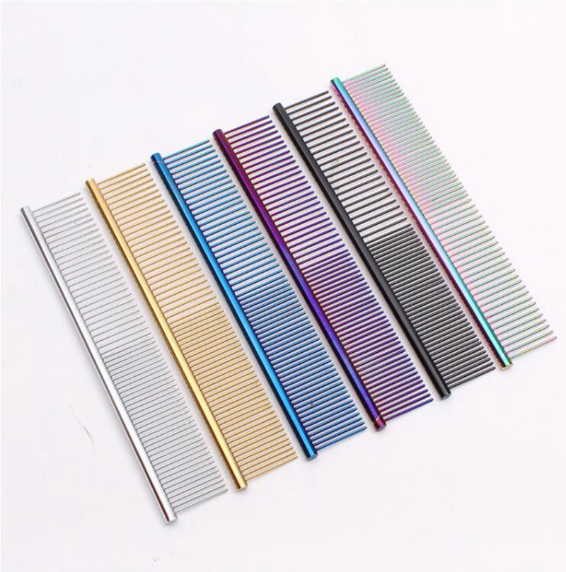Pet Dog Grooming Comb Professional Hair Trimmer Combs Hair Fur Removal Brush Hair Shedding Cleaning Grooming Tool Pet Supplies19CM LQPYW1187, As pic
Pet Dog Grooming Comb Professional Hair Trimmer Combs Hair Fur Removal Brush Hair Shedding Cleaning Grooming Tool Pet Supplies19CM LQPYW1187, As pic