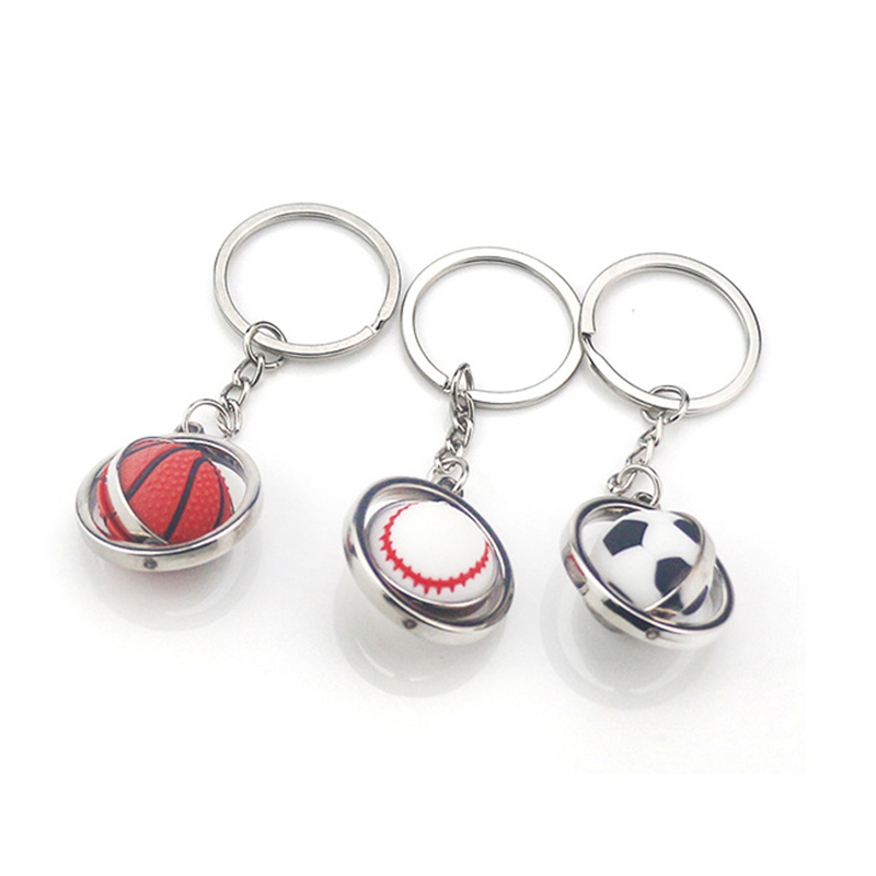 3D Sports Rotating Basketball Football Baseball Keychain Keyring Souvenirs Pendant Keyring Key Fob Ball Gifts
3D Sports Rotating Basketball Football Baseball Keychain Keyring Souvenirs Pendant Keyring Key Fob Ball Gifts