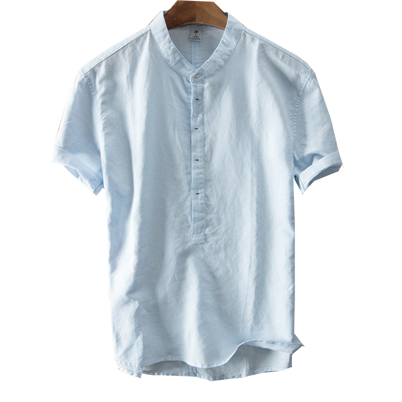 2020 Fashion solid men shirt white business casual men shirt linen mens clothing brand shirts cotton camisa tops tees, Blue
2020 Fashion solid men shirt white business casual men shirt linen mens clothing brand shirts cotton camisa tops tees, Blue