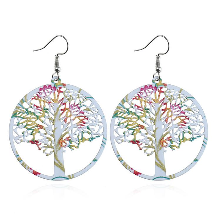 Tree of Life Earrings Stainless steel hollow Life Tree printed Earrings Women Girls Gifts Free Shipping
Tree of Life Earrings Stainless steel hollow Life Tree printed Earrings Women Girls Gifts Free Shipping