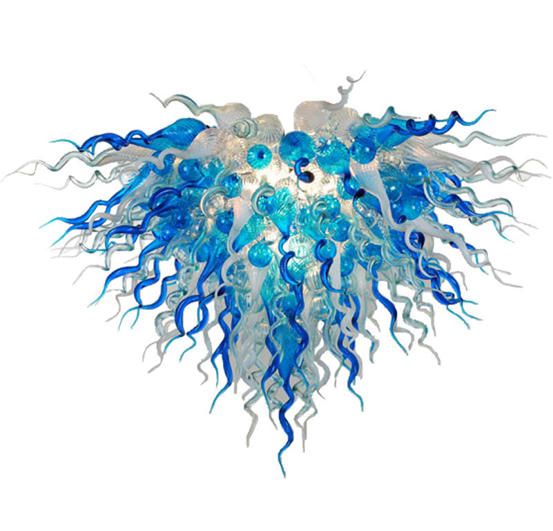 Modern Blue Ceiling Lights Murano GlassCeilingLighting LED Light Source 100% Hand Blown Glass Chandelier House Decoration Living Room
Modern Blue Ceiling Lights Murano GlassCeilingLighting LED Light Source 100% Hand Blown Glass Chandelier House Decoration Living Room
