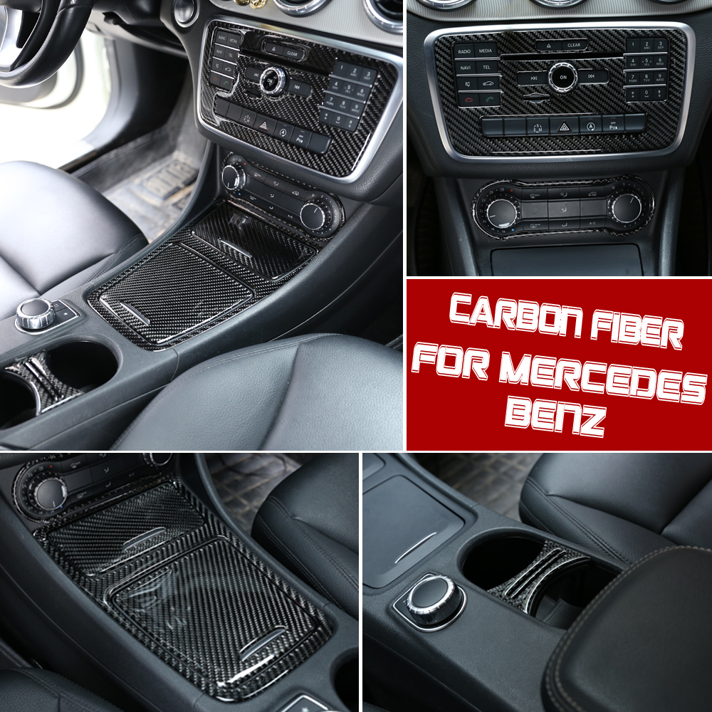 For Mercedes Benz GLA CLA 2015-2019 A Class 2013-2018 CD Air Conditioning Control Panel Carbon Fiber Interior Water Cup Holder Decor Cover
For Mercedes Benz GLA CLA 2015-2019 A Class 2013-2018 CD Air Conditioning Control Panel Carbon Fiber Interior Water Cup Holder Decor Cover