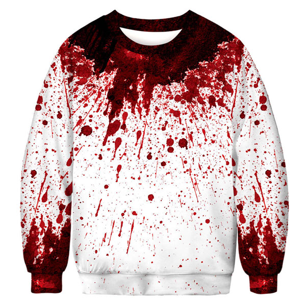 19mens designer hoodies Halloween Hot Selling 3D Blood Drops Digital Printed Round-neck Guard Clothes Leisure Large Autumn Clothes Wholesale, Black
19mens designer hoodies Halloween Hot Selling 3D Blood Drops Digital Printed Round-neck Guard Clothes Leisure Large Autumn Clothes Wholesale, Black