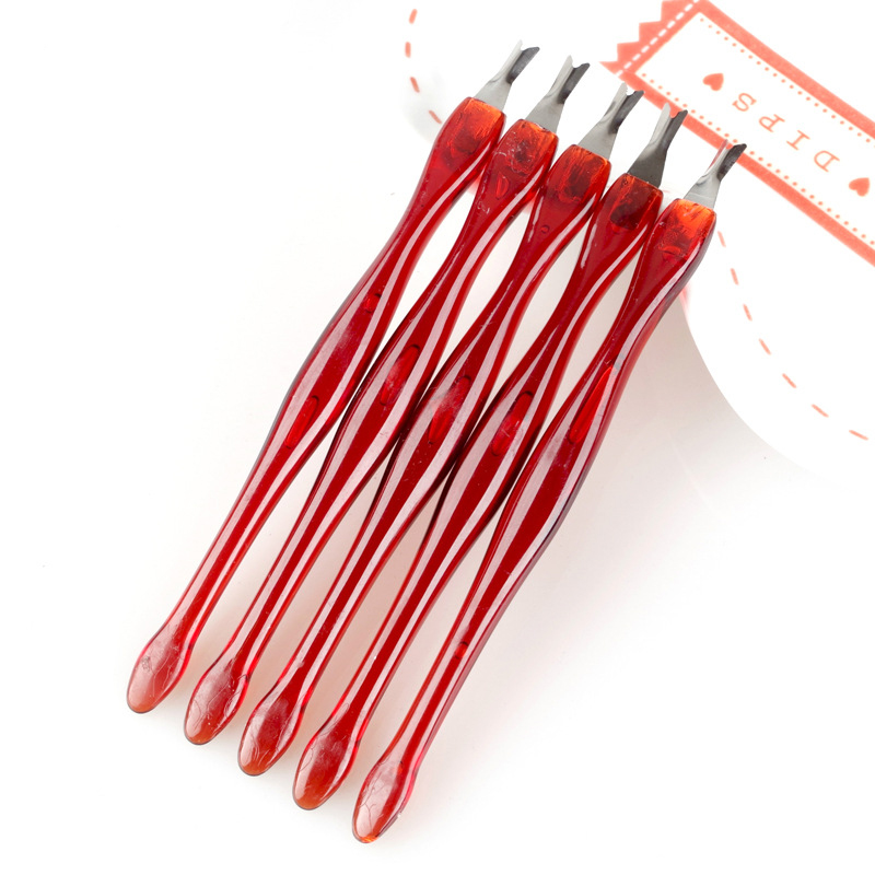 Cuticle Remover Dead Skin Cuticle Pusher Trimmer Pedicure Nail Art Tool 5 PCS Steel
Cuticle Remover Dead Skin Cuticle Pusher Trimmer Pedicure Nail Art Tool 5 PCS Steel