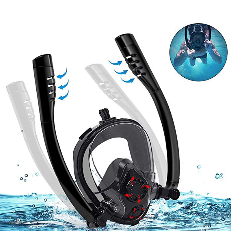 Seaview 180 K2 Full Face Snorkel Mask Advanced Breathing System Snorkeling Mask Safe Snorkeling Anti Leak Anti Fog Diving
Seaview 180 K2 Full Face Snorkel Mask Advanced Breathing System Snorkeling Mask Safe Snorkeling Anti Leak Anti Fog Diving