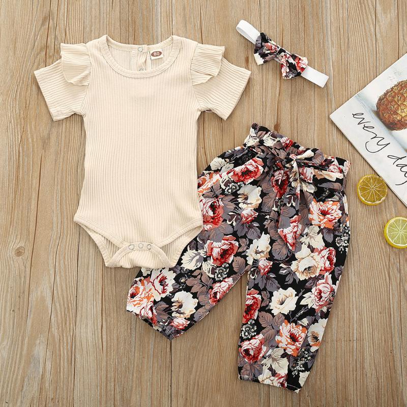 summer rompers for baby girl Infant Baby Girls Ruffles Solid Bodysuit Romper+Floral Print Pants Outfits clothes newborn, Beige
summer rompers for baby girl Infant Baby Girls Ruffles Solid Bodysuit Romper+Floral Print Pants Outfits clothes newborn, Beige