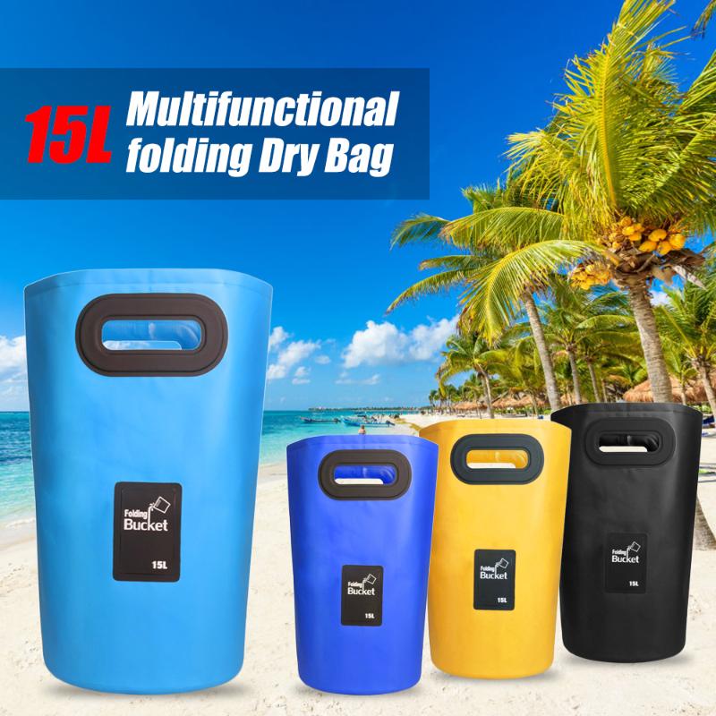 20L Waterproof Folding Bucket Pouch 500D PVC Dry Bag Portable Outdoor Camping Picnic Car Washing Fishing Water Carrier Storage, Dark blue 15l
20L Waterproof Folding Bucket Pouch 500D PVC Dry Bag Portable Outdoor Camping Picnic Car Washing Fishing Water Carrier Storage, Dark blue 15l