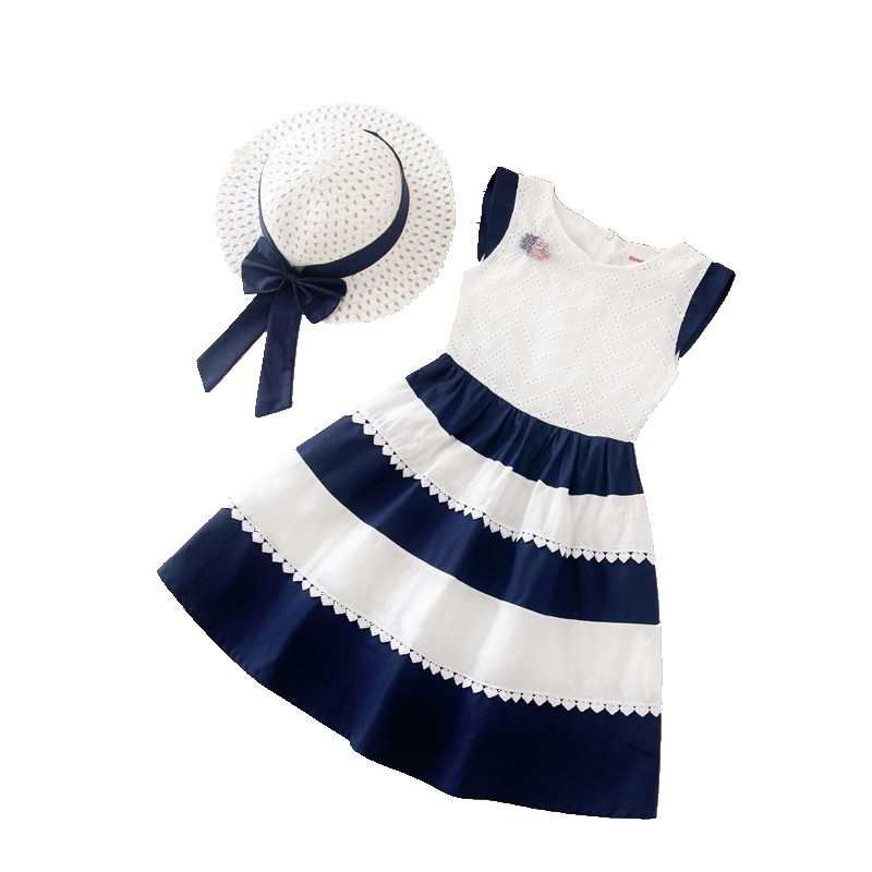 Baby Girls Children Clothing Girl Dress Summer New Little Girl Princess Dress Summer Send Hat Casual Girls Party, Pink
Baby Girls Children Clothing Girl Dress Summer New Little Girl Princess Dress Summer Send Hat Casual Girls Party, Pink