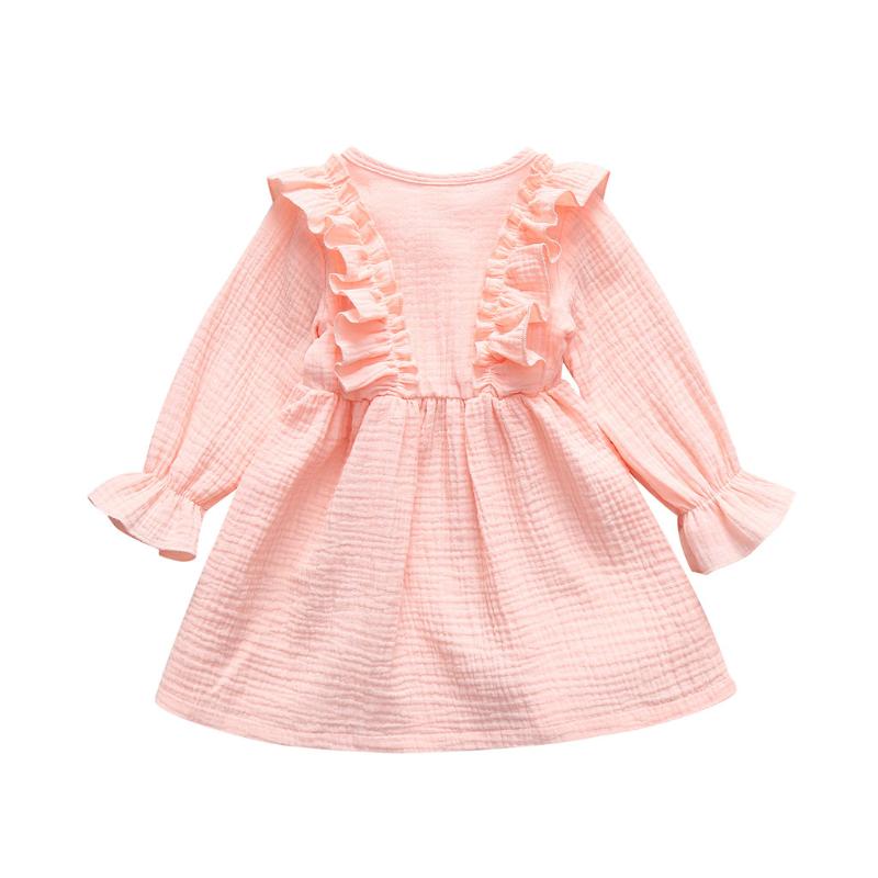 Girl dress 2020 Toddler Kids Baby Girl Solid Linen Button Ruffle Princess Party Dress Clothes Solid colorg Daily Kids Dresses, Pink
Girl dress 2020 Toddler Kids Baby Girl Solid Linen Button Ruffle Princess Party Dress Clothes Solid colorg Daily Kids Dresses, Pink