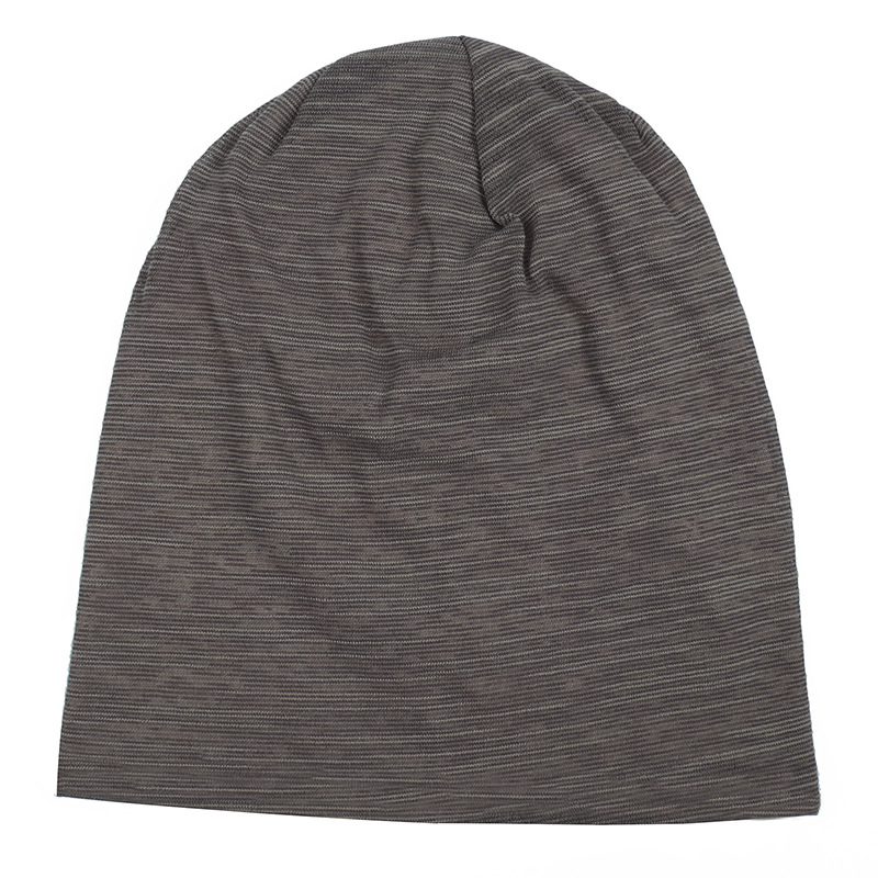 Winter Hats for Women Beanies Cotton Blended Hip Hop Caps Slouch Warm Hat Festival Unisex Turban Cap Solid Color Bonnet Hats K0358