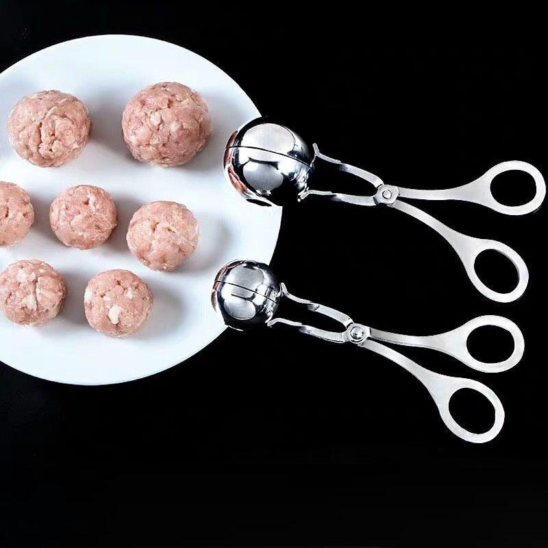 Stainless Steel Meat Ball Maker Tools Metal Kitchen Meatball Spoon Fried Shrimp Potato Meatballs Production Mold Household Meats Tool BH2976 TQQ
Stainless Steel Meat Ball Maker Tools Metal Kitchen Meatball Spoon Fried Shrimp Potato Meatballs Production Mold Household Meats Tool BH2976 TQQ