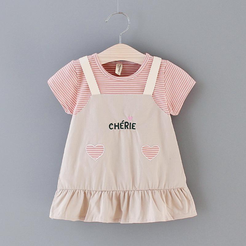 TELOTUNY dress Toddler Baby Girls Short Sleeve Ruffle Letter Striped Print Princess Fake strap Dress baby summer 2020May14, Pink
TELOTUNY dress Toddler Baby Girls Short Sleeve Ruffle Letter Striped Print Princess Fake strap Dress baby summer 2020May14, Pink