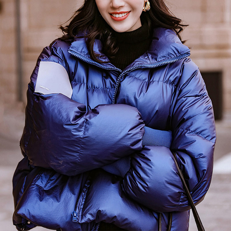 Winter Parka Women's Short Jacket Padded Down Loose Jackets Parkas Female Windproof Warm 2019 Fashion Woman Bright Coat, White
Winter Parka Women's Short Jacket Padded Down Loose Jackets Parkas Female Windproof Warm 2019 Fashion Woman Bright Coat, White