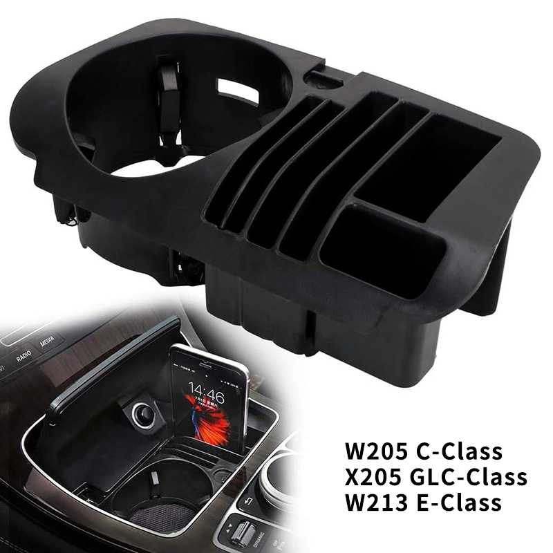 Exact Fit Front Cup Holder Fit Organizer Tray Box for W205 C-Class, X205 GLC-Class, W213 E-Class
Exact Fit Front Cup Holder Fit Organizer Tray Box for W205 C-Class, X205 GLC-Class, W213 E-Class