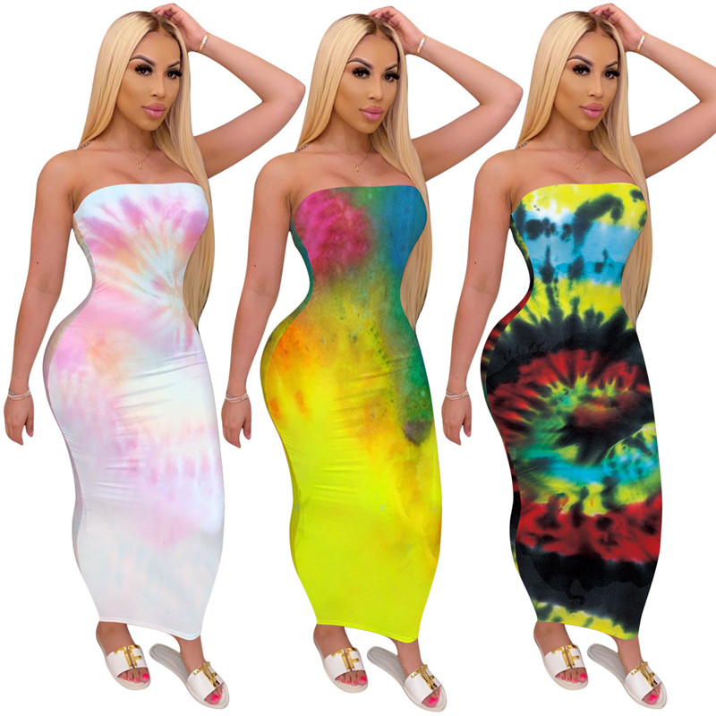Off Shoulder Maxi Dress For Women Summer Sleeveless Boho Dresses Tie Dye Print Strapless Bandage Beach Night Club Party Dresses, Green
Off Shoulder Maxi Dress For Women Summer Sleeveless Boho Dresses Tie Dye Print Strapless Bandage Beach Night Club Party Dresses, Green