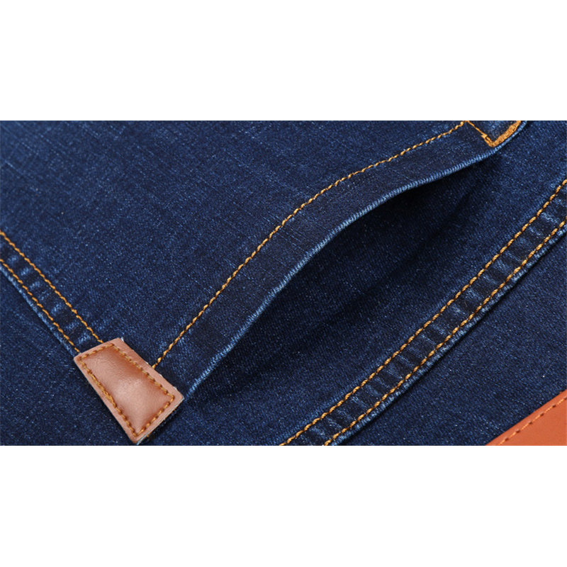 Big Size 44 46 48 Jeans Men New Stretch Cotton Breathable Male Spring Autumn Denim Long Pant Lightweight Jeans Work Leisure Pant
