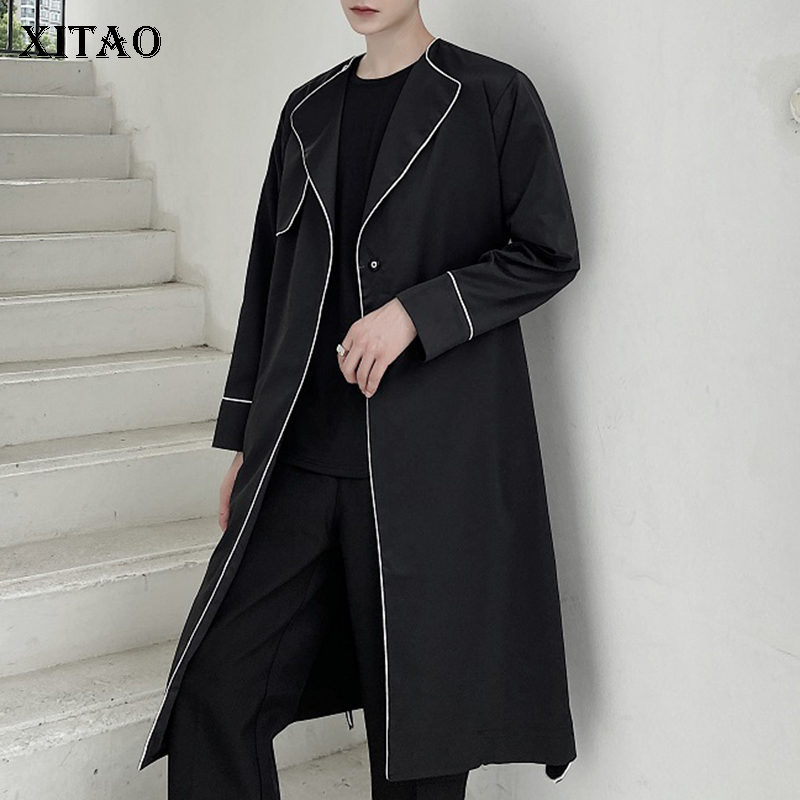 XITAO Black Irregular Trench Women Loose Fashion Simple Casual Lacing Collect Waist 2020 New Autumn Women Clothes ZYQ4385, Black zyq4385
XITAO Black Irregular Trench Women Loose Fashion Simple Casual Lacing Collect Waist 2020 New Autumn Women Clothes ZYQ4385, Black zyq4385