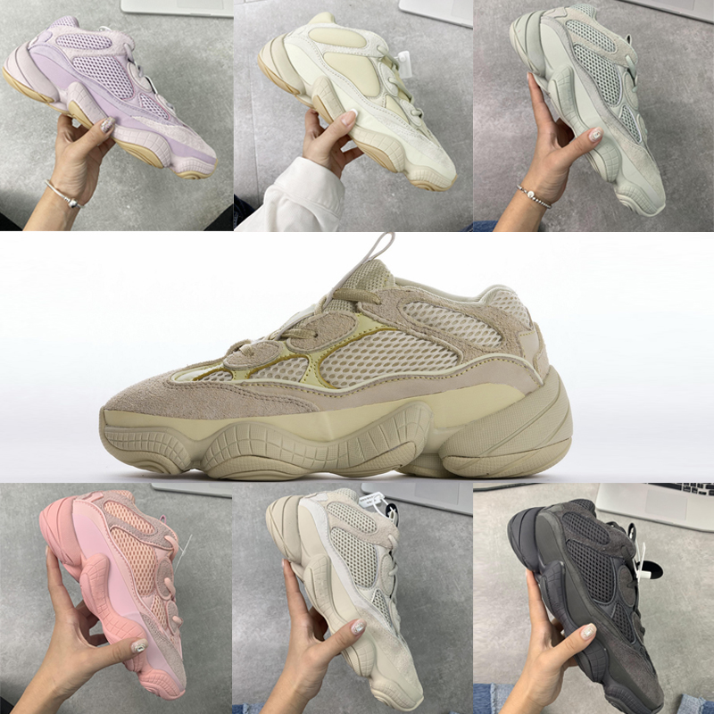 2020 With Box Kanye West Stone Soft Vision Desert Rat 500 Men Women Running Shoes Bone black Blush Trainers Sneakers
2020 With Box Kanye West Stone Soft Vision Desert Rat 500 Men Women Running Shoes Bone black Blush Trainers Sneakers