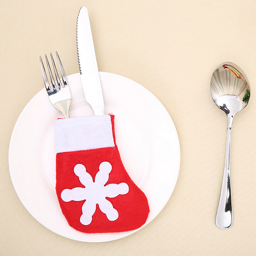 Christmas Decorative Tableware Fork Set Christmas Hat Storage Tool Santa Silverware Holders Pockets Dinner Decor
Christmas Decorative Tableware Fork Set Christmas Hat Storage Tool Santa Silverware Holders Pockets Dinner Decor