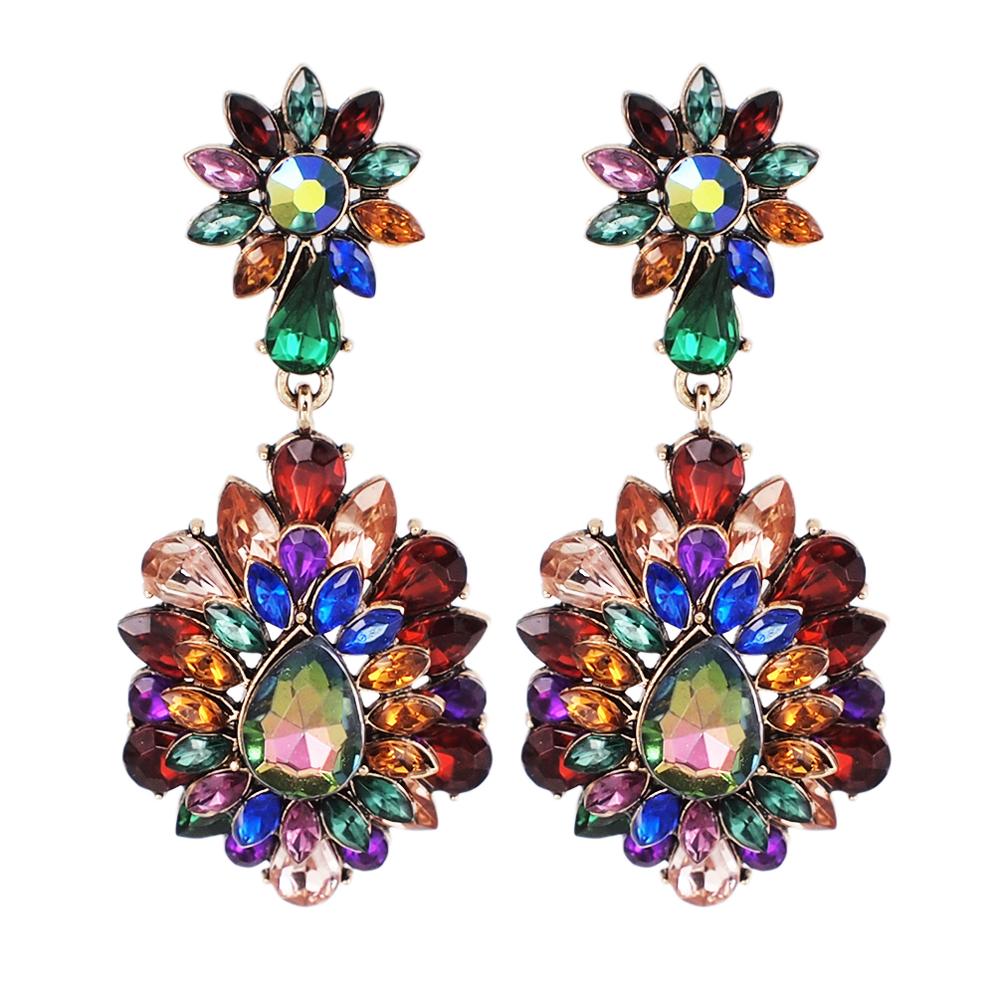 Trend Shiny Crystal Dangle Earrings Women Wedding Jewelry Rhinestones Pendant Statement Earrings UKMOC
Trend Shiny Crystal Dangle Earrings Women Wedding Jewelry Rhinestones Pendant Statement Earrings UKMOC