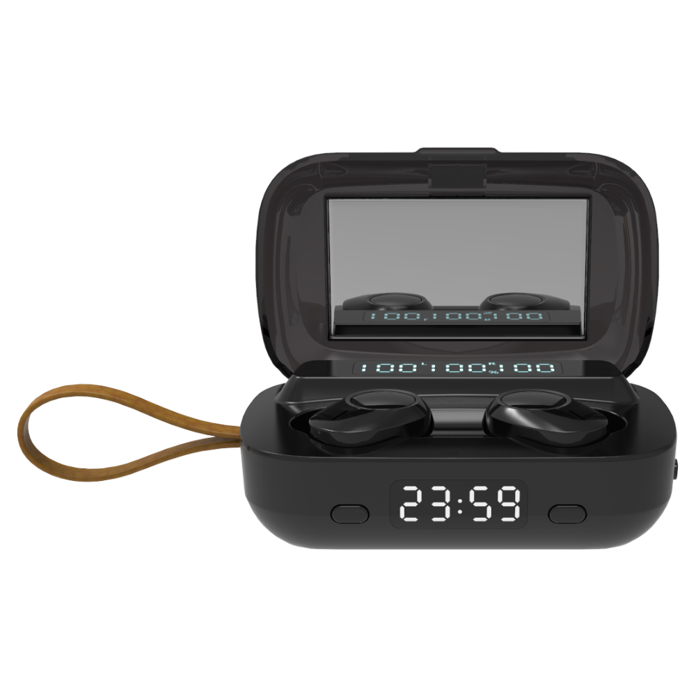 M13 TWS Touch Wireless Bluetooth 5.1 Earbudas Headphones In Ear Stereo Sport IPX7 Waterproof Headsets Noise Reduction Earphones, Black
M13 TWS Touch Wireless Bluetooth 5.1 Earbudas Headphones In Ear Stereo Sport IPX7 Waterproof Headsets Noise Reduction Earphones, Black