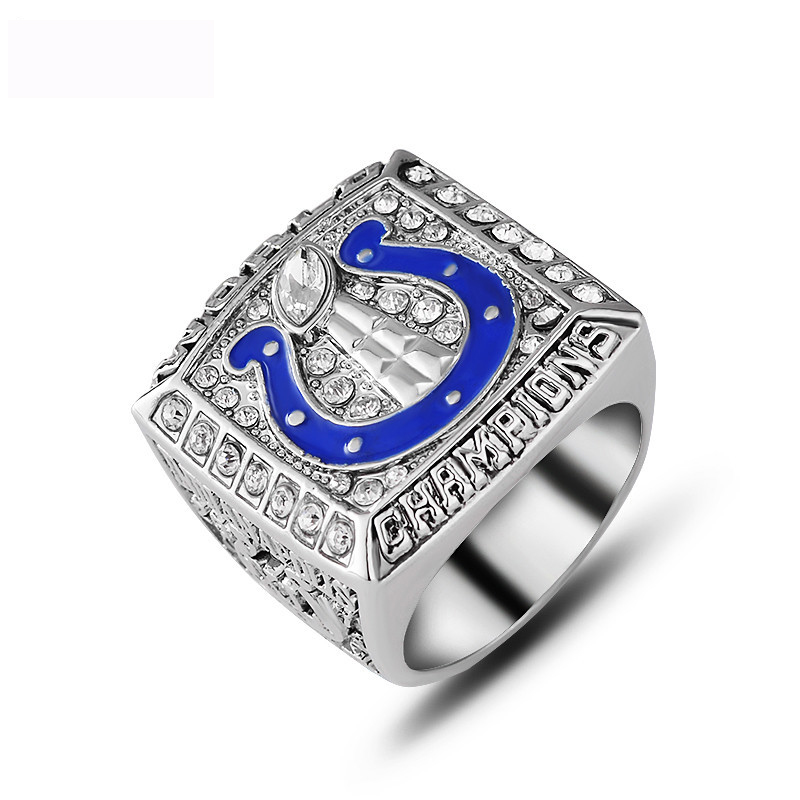 2006 Indiana football classics association sport world champion rings fashion jewelry championship winner ring jewel fans collection gifts, Silver
2006 Indiana football classics association sport world champion rings fashion jewelry championship winner ring jewel fans collection gifts, Silver