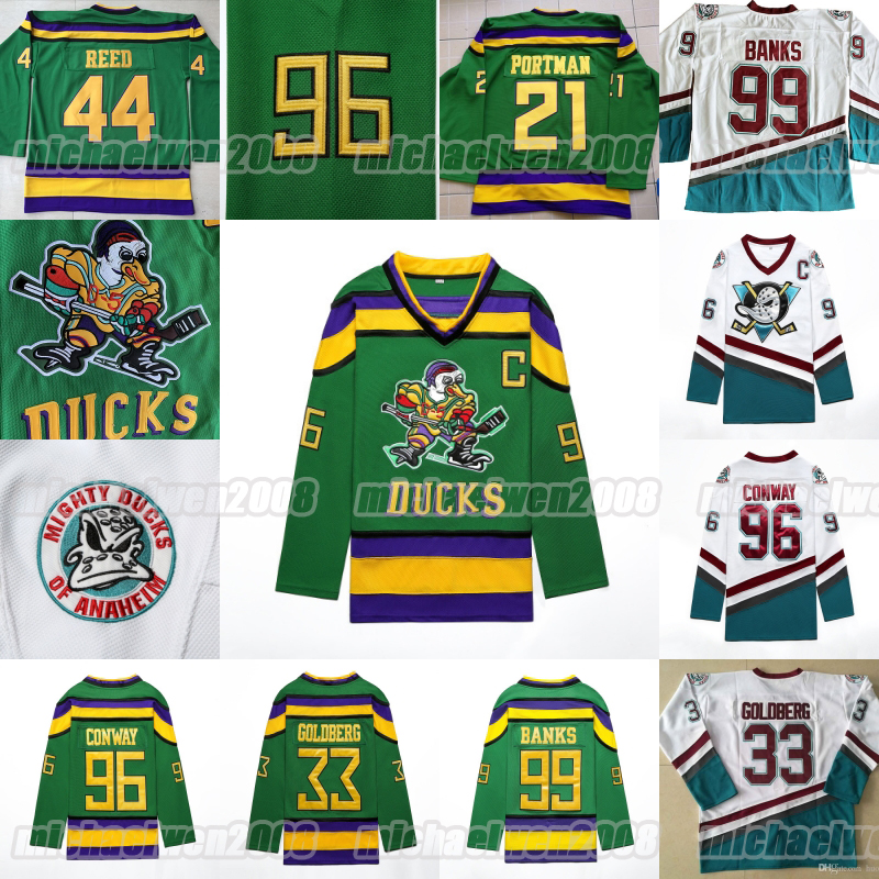 Mighty Ducks Hockey Movie Jersey 66 Gordon Bombay 96 Charlie Conway 99 Adam Banks Greg Goldberg Dean Portman 44 Fulton Reed Double Stitched, Black;red
Mighty Ducks Hockey Movie Jersey 66 Gordon Bombay 96 Charlie Conway 99 Adam Banks Greg Goldberg Dean Portman 44 Fulton Reed Double Stitched, Black;red