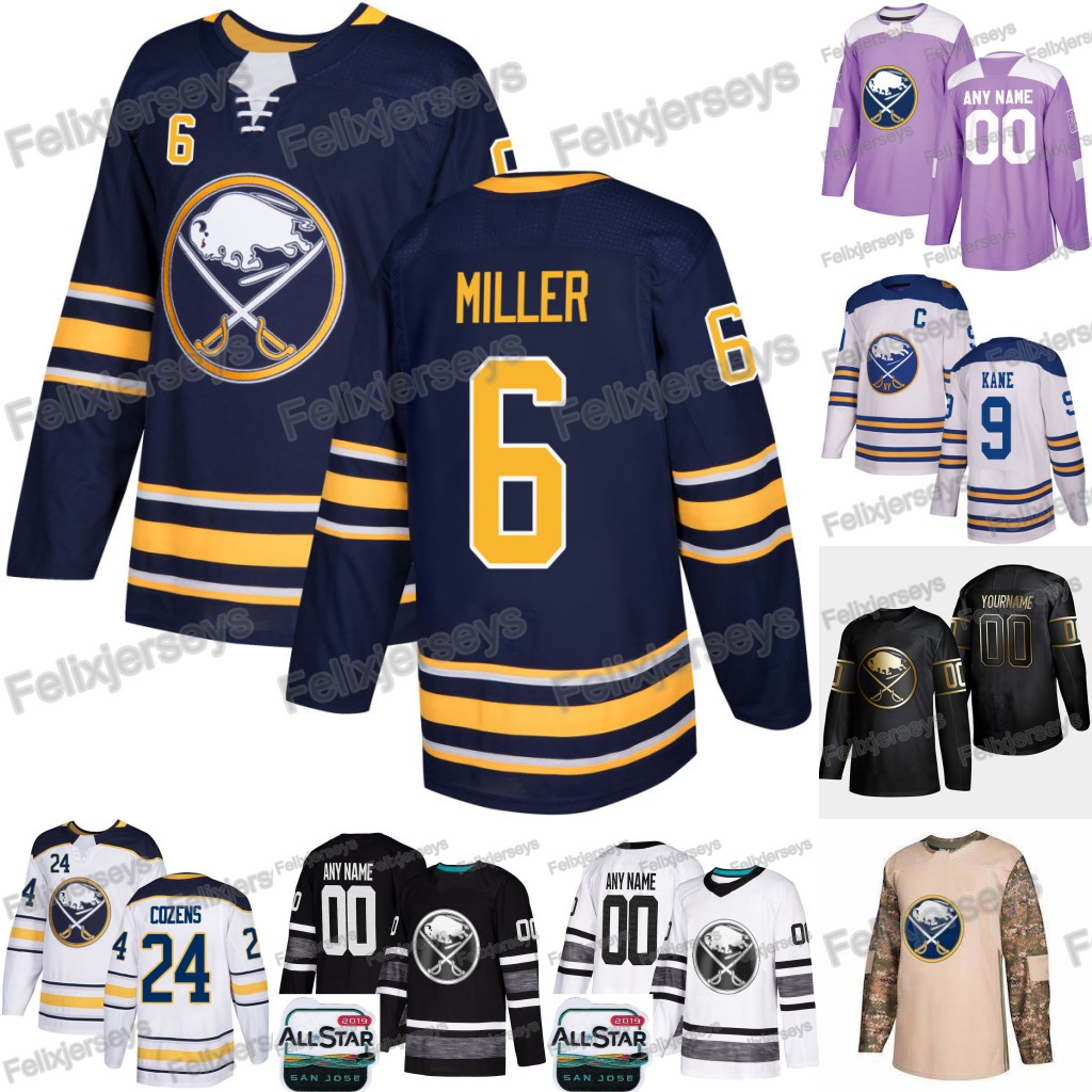 6 Colin Miller Buffalo Sabres Jack Eichel Dylan Cozens Zemgus Girgensons 26 Rasmus Dahlin 23 Sam Reinhart Johan Larsson Kyle Okposo Jersey, Black;red
6 Colin Miller Buffalo Sabres Jack Eichel Dylan Cozens Zemgus Girgensons 26 Rasmus Dahlin 23 Sam Reinhart Johan Larsson Kyle Okposo Jersey, Black;red