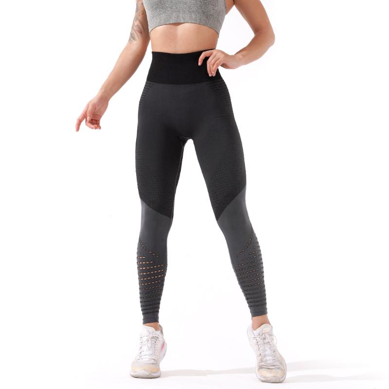 Seamless Gym Leggings Women Hollow Out Design High Waist Tummy Control Fitness Yoga Pant Workout Trainning Activewear Female, Black
Seamless Gym Leggings Women Hollow Out Design High Waist Tummy Control Fitness Yoga Pant Workout Trainning Activewear Female, Black
