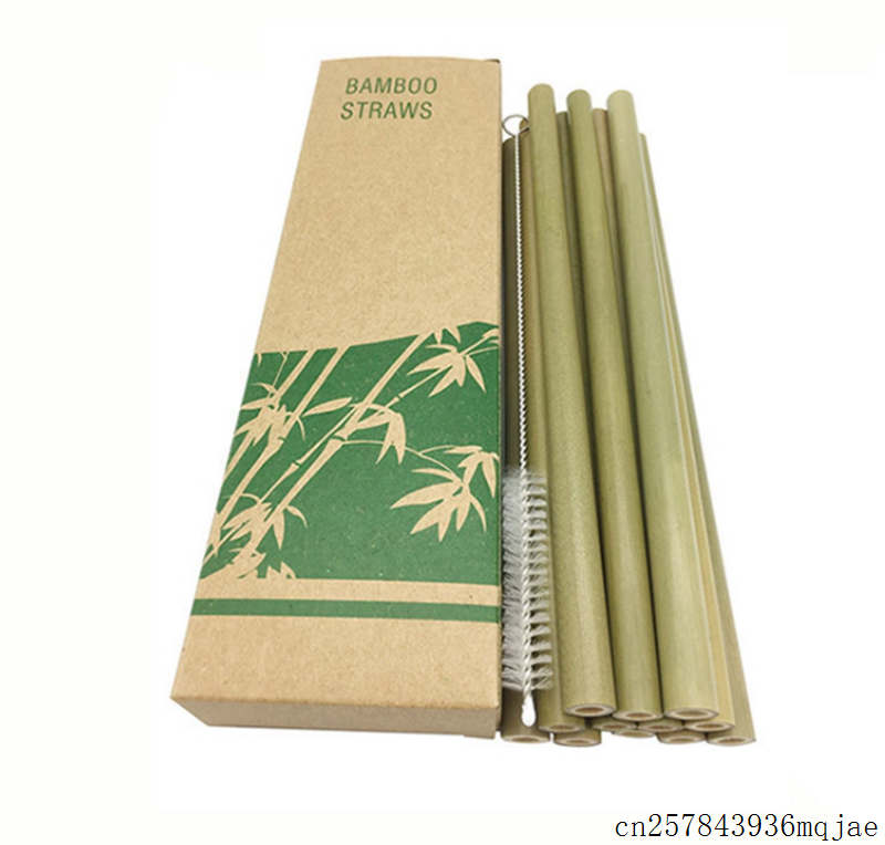 100Sets Bamboo Straws Sets Reusable Handcrafted Bamboo Drinking Straws with Cleaner Brushes
100Sets Bamboo Straws Sets Reusable Handcrafted Bamboo Drinking Straws with Cleaner Brushes