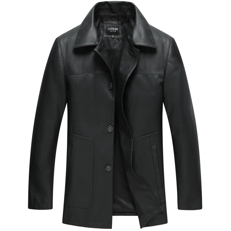 Genuine Down Natural Liner Coat Winter Men Collar Cow Leather Jacket L280229MY2698, Black
Genuine Down Natural Liner Coat Winter Men Collar Cow Leather Jacket L280229MY2698, Black