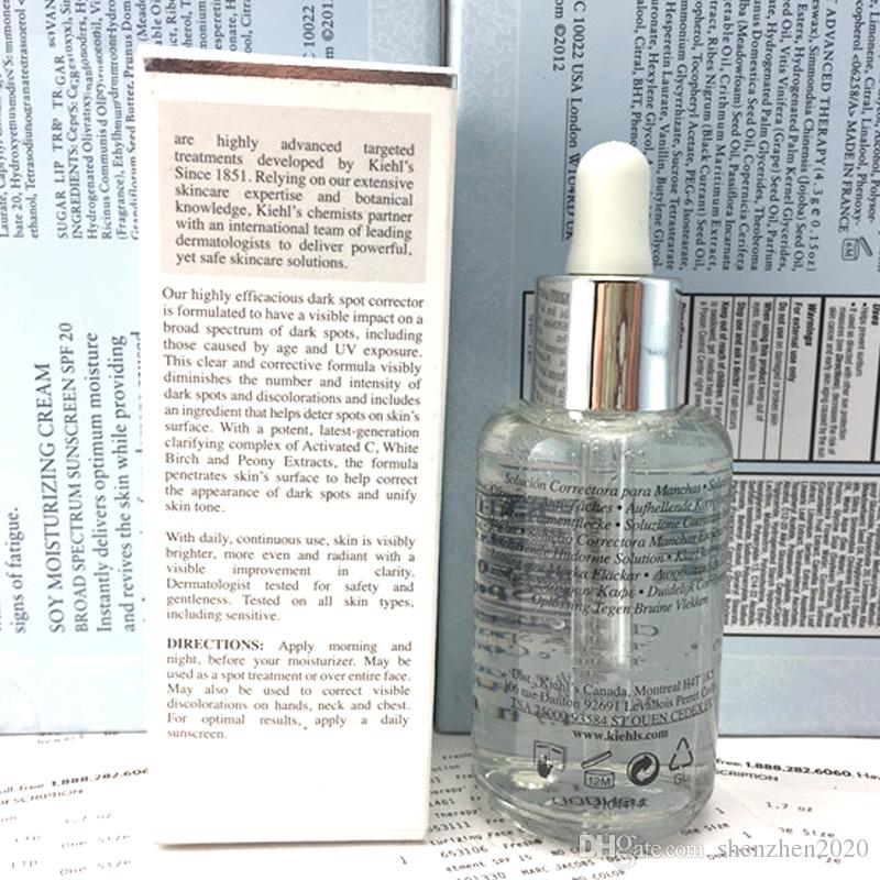 2020 Famous Brand Clearly Corrective Dark Spot Solution VC Face Serum Essence 50ml Top Seller DHL free, 50ml with logo 
2020 Famous Brand Clearly Corrective Dark Spot Solution VC Face Serum Essence 50ml Top Seller DHL free, 50ml with logo