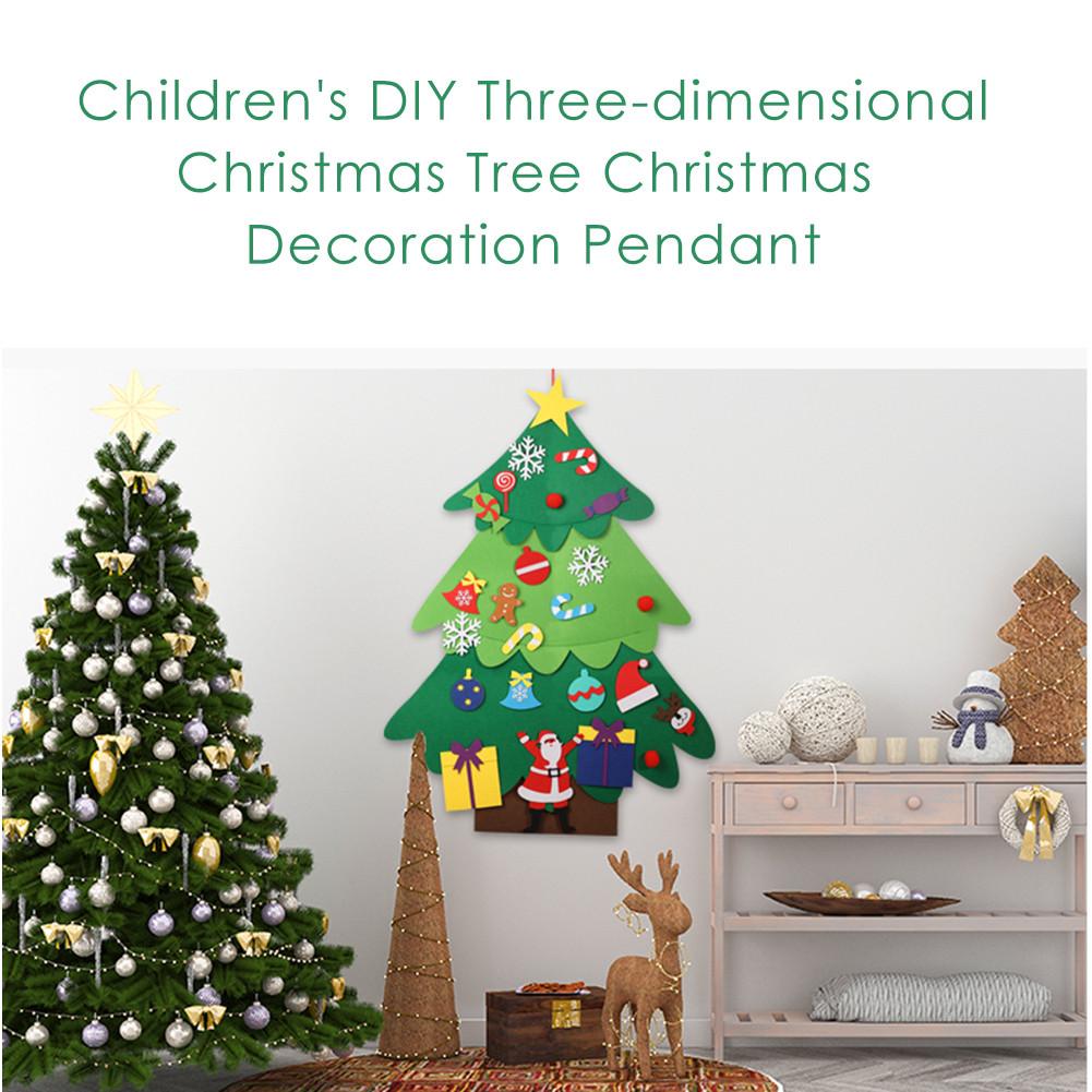 2019 Children's DIY Three-dimensional Christmas Tree Christmas Decoration Pendant For Home Party Decorations Kids Gift
2019 Children's DIY Three-dimensional Christmas Tree Christmas Decoration Pendant For Home Party Decorations Kids Gift