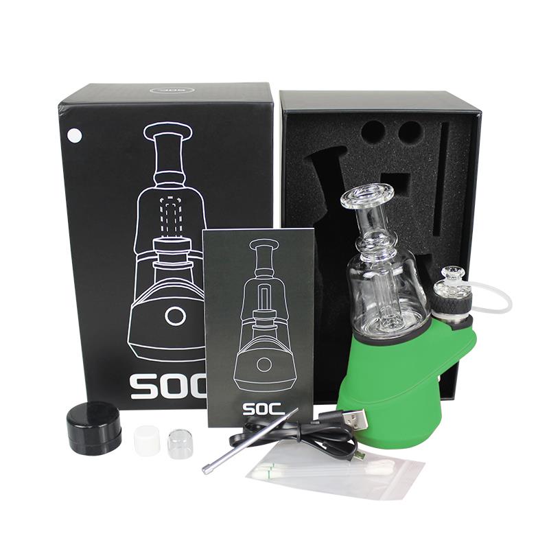 Original SOC Enail Kit 2600mah TC Vape Mod With Wax Atomizer Concentrate Shatter Budder Dabber Rig, Random colors
Original SOC Enail Kit 2600mah TC Vape Mod With Wax Atomizer Concentrate Shatter Budder Dabber Rig, Random colors
