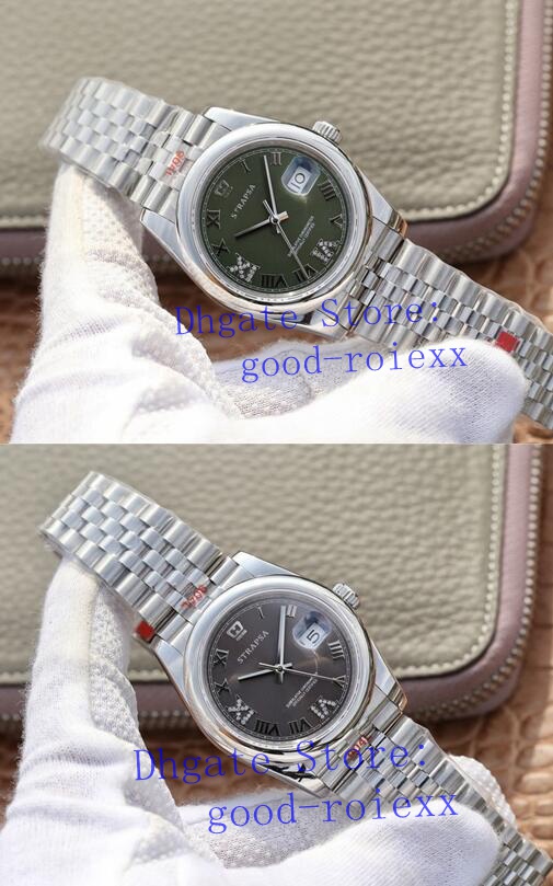 Luxury 36mm Men's Eta Watch GM Factory Automatic 2836 Men 904L Steel Jubilee Bracelet 126281 126284 126201 126234 126203 Date Watches, Gray
Luxury 36mm Men's Eta Watch GM Factory Automatic 2836 Men 904L Steel Jubilee Bracelet 126281 126284 126201 126234 126203 Date Watches, Gray