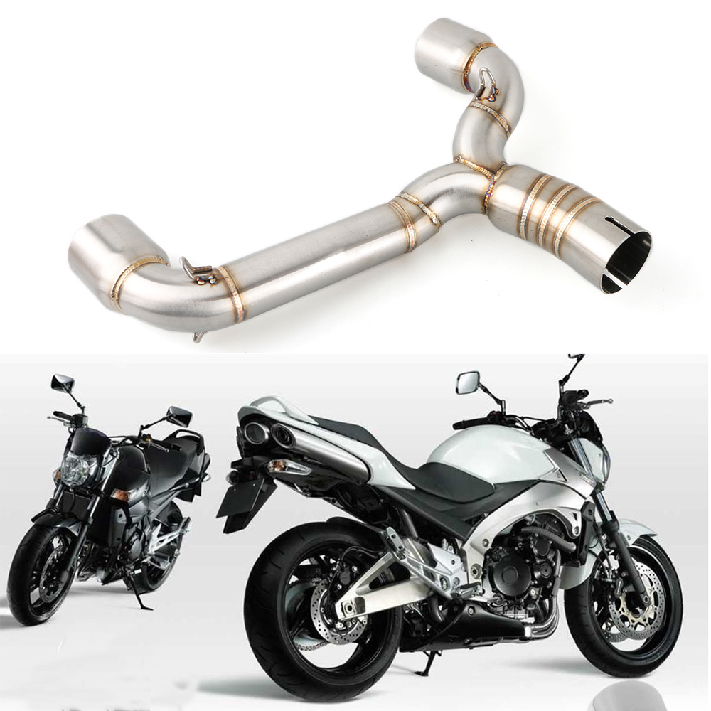Motorcycle Exhaust For GSR400 GSR600 BK400 600 Stainless Steel Middle Pipe Muffler Link Adapter
Motorcycle Exhaust For GSR400 GSR600 BK400 600 Stainless Steel Middle Pipe Muffler Link Adapter