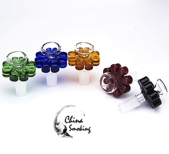 Colored Glass Bowl Herb Holder Flower style 10mm 14mm 18mm Male Smoke Accessory For Glass Bong Water Pipe
Colored Glass Bowl Herb Holder Flower style 10mm 14mm 18mm Male Smoke Accessory For Glass Bong Water Pipe