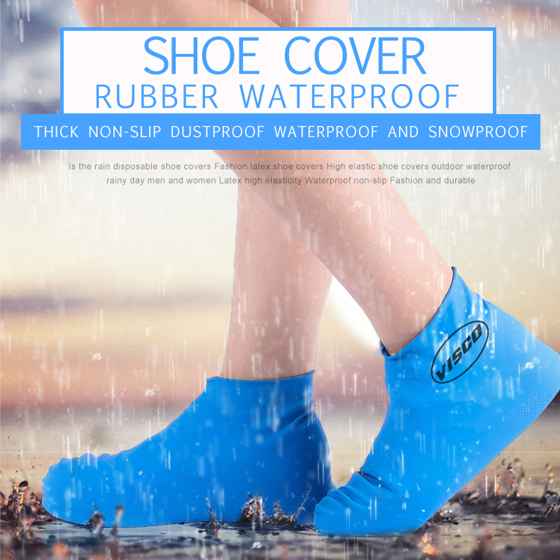 1 Pair reusable disposable waterproof shoe covers Slip-resistant Rubber men rain boots High-top low-shoe cover M/L Accessories
1 Pair reusable disposable waterproof shoe covers Slip-resistant Rubber men rain boots High-top low-shoe cover M/L Accessories