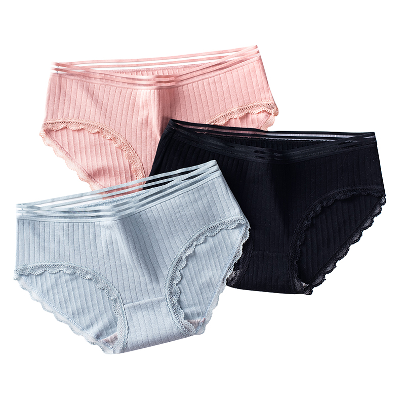 5PCS/ LOT New breathable mid-waist briefs cotton women's underwear Seamless lace panties, A3
5PCS/ LOT New breathable mid-waist briefs cotton women's underwear Seamless lace panties, A3