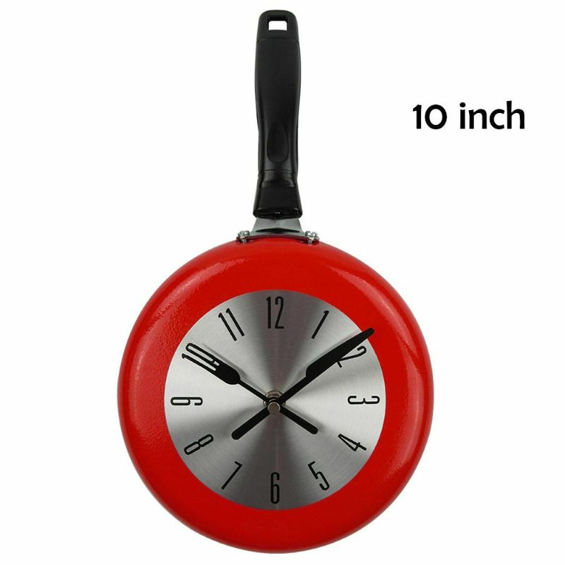 10 Inch Wall Clock Kitchen In Wall Clock Cute Frying Pan Design Kitchen Clocks Watch Decoration Novelty Art Watch
10 Inch Wall Clock Kitchen In Wall Clock Cute Frying Pan Design Kitchen Clocks Watch Decoration Novelty Art Watch