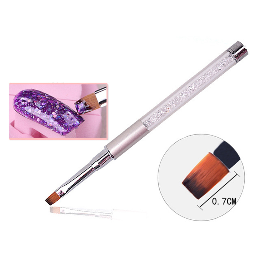 ELECOOL Nail Art Brush With Cap 1Pc Acrylic UV Gel Nail Art Painting Brush Drawing Pen DIY Polish Manicure Tool 
ELECOOL Nail Art Brush With Cap 1Pc Acrylic UV Gel Nail Art Painting Brush Drawing Pen DIY Polish Manicure Tool
