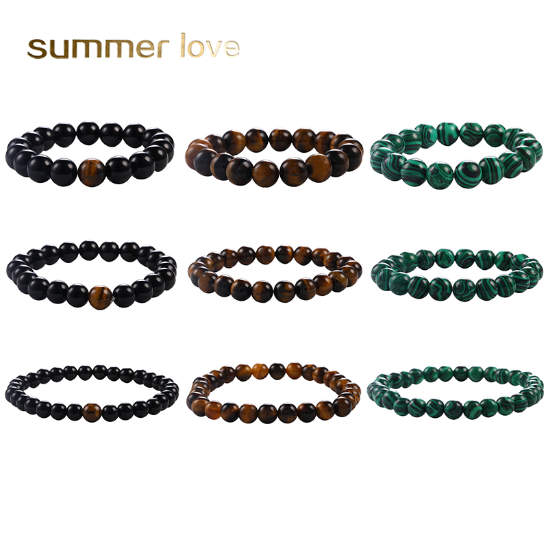 New Arrival Tiger Eye Malachite Onyx Beads Bracelet for Men Women Adjustable 6mm 8mm 10mm Lava Stone Black Beads Yoga Bracelet Jewelry Gift
New Arrival Tiger Eye Malachite Onyx Beads Bracelet for Men Women Adjustable 6mm 8mm 10mm Lava Stone Black Beads Yoga Bracelet Jewelry Gift