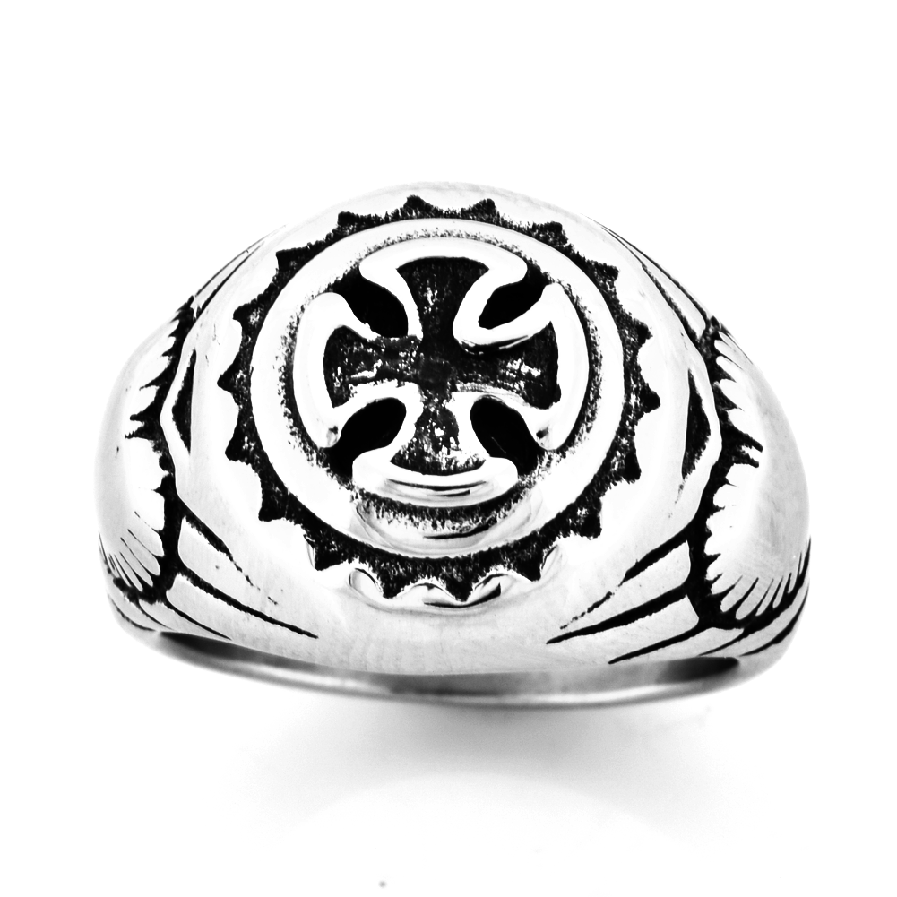 FANSSTEEL Stainless steel mens vintage jewelry Skulls love heart cross Ring gift for mason brothers sisters FSR14W71
FANSSTEEL Stainless steel mens vintage jewelry Skulls love heart cross Ring gift for mason brothers sisters FSR14W71