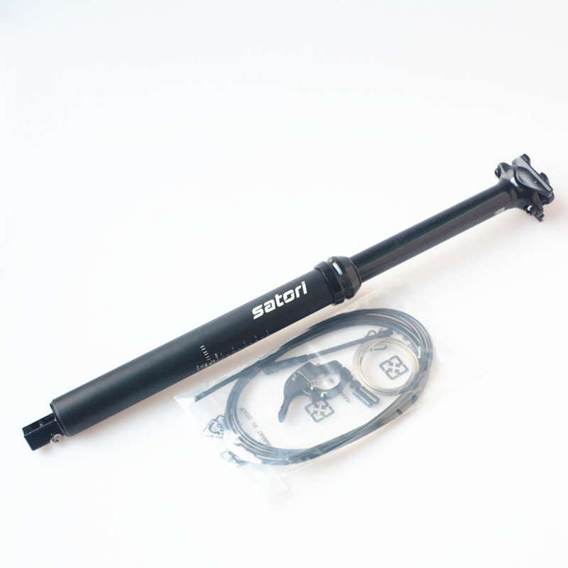 SATORI MTB adjustable Bike Seatpost internal cable mountain bicycle downhill seat post 30.9X460MM trip 150MM
SATORI MTB adjustable Bike Seatpost internal cable mountain bicycle downhill seat post 30.9X460MM trip 150MM