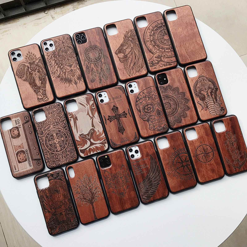Natural Real Wood Wooden TPU Case For iPhone 11 Pro Max XR XS 6 7 8 Plus Samsung S10 S10e S20 Ultra S9 S8 Note 8 9 10 10+, Mix colors
Natural Real Wood Wooden TPU Case For iPhone 11 Pro Max XR XS 6 7 8 Plus Samsung S10 S10e S20 Ultra S9 S8 Note 8 9 10 10+, Mix colors